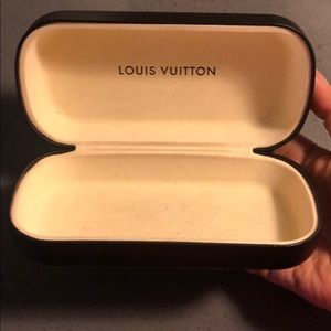 Louis Vuitton sunglass case with box and bag